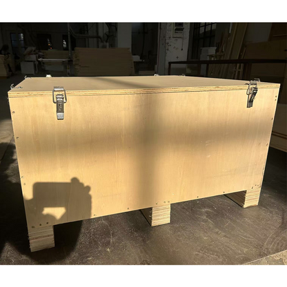 WEILIANG Locking wooden box（Products can be customized, price ask customer service）Clip assembly  Logistics wooden box