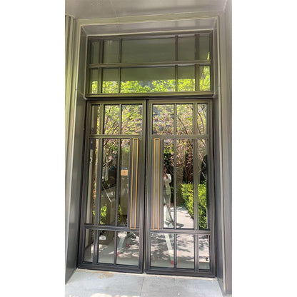 BAIJIN Stainless Steel Imitation Copper BJ-DYM（Ask customer service for specific prices）Folio Glass Door  two-leaf door