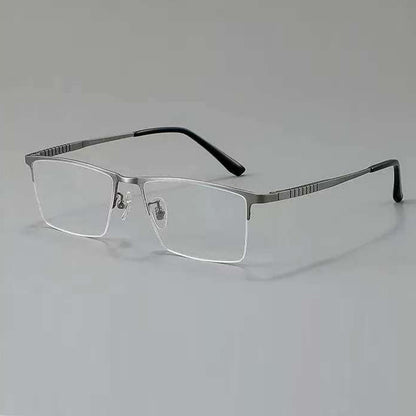NIXIN Designer models imported pure titanium plate ultra-light glasses frames for men and women（Products can be customized, price ask customer service）Anti-blue light radiation color changing anti-fog half frame