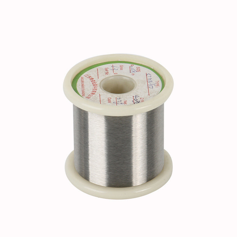 QINGYI cr20N80 pure nickel wire diameter pure nickel wire nickel wire nickel wire（Customized products, specific price ask customer service） Single strand Ultra-fine