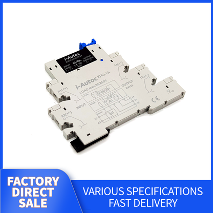 i-Autoc KSMA/KSMD Single Phase AC/DC Output Solid State Relay with Plug-in Socket Available. (Request customer service for specific prices)