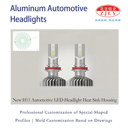 ZHAOLV Aluminum Automotive Headlights（Ask customer service for specific prices）
