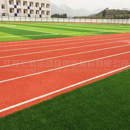 HONGTENG Mixed Plastic Runway（Ask customer service for specific prices）Outdoor Ground Rubber Runway Basketball court