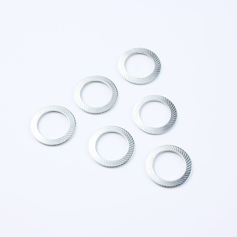 SHENGDA Double-sided flower tooth shims DIN9250（Ask customer service for specific prices）Washer Flat mat of opposite metal Adjusting insert gasket