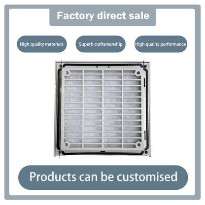 PUNENG Ventilation filters（Ask customer service for specific prices）Fan protection mesh cover   Cabinet Distribution Box Shutters