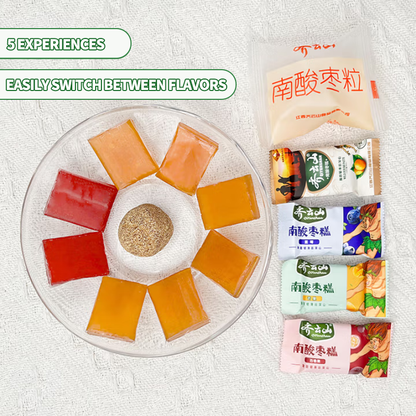 QIYUNSHAN Mixed Southern Sour Date Cake  polyphenol polymerisation   Handmade Sweet and Sour Snacks