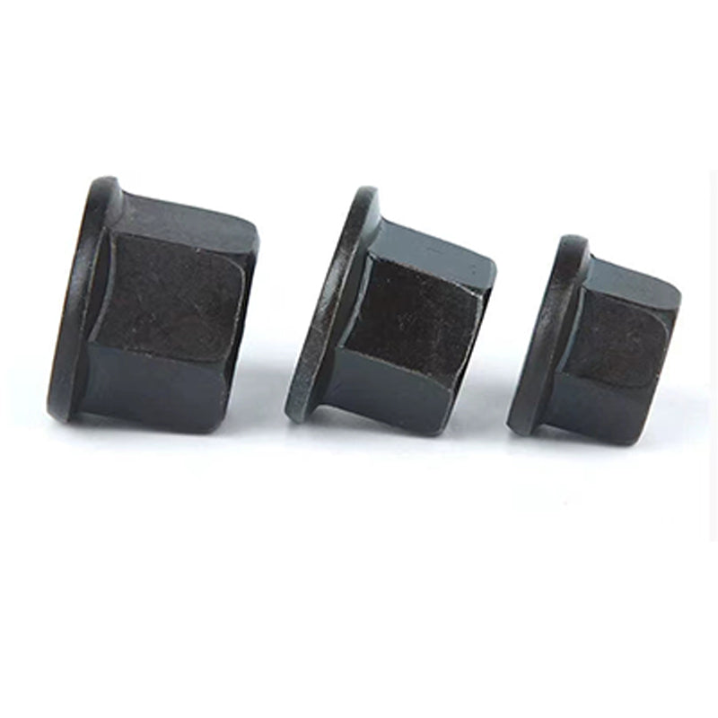 ZHONGYUAN Manufacturer's direct selling flange with cushion nuts hexagonal flange high nut press plate M10M12M14M16M18（Ask customer service for specific prices）Flange with cushion nut