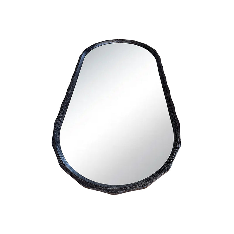 JINGXIANG Bamboo long round mirror