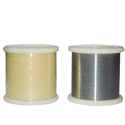 QINGYI Cigarette lighter with cr20ni80 resistance wire 2080 nichrome wire N4/N6 pure nickel wire（Ask customer service for specific prices）Single strand Ultra-fine