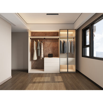 JIASHI Wardrobe（Customized products, specific price ask customer service）  Home bedroom cloakroom simple light luxury