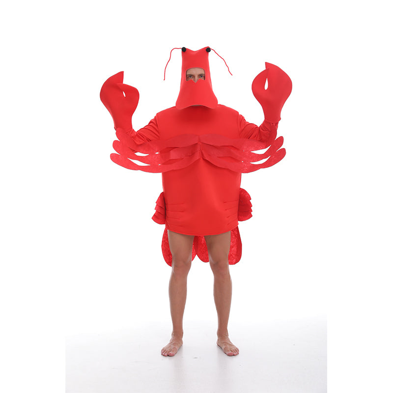 CAIYUN Lobster 3-piece set (Clothes + hat + gloves) YK0011 Animal costume Underwater world