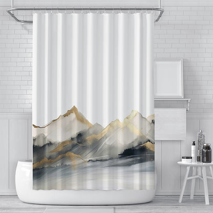 ZHENGYANG Shower curtain 3（Ask customer service for specific prices） Thickened tarp shower curtain