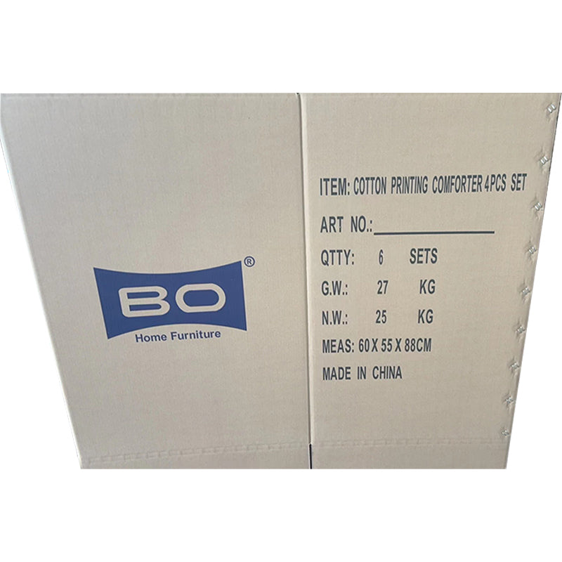 WEIWEI Blue silk feather home textile box（Ask customer service for specific prices） Packaging carton Express Packing box Logistics express box
