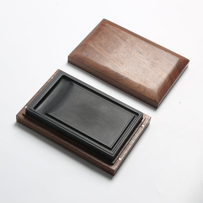 XUANYAN Xuanzong inkstone  Wenfang four treasures inkstone natural stone end inkstone