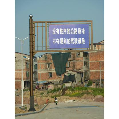 LISHENG Traffic sign pole（Ask customer service for specific prices）Road sign Fixed vertical rod Portal frame