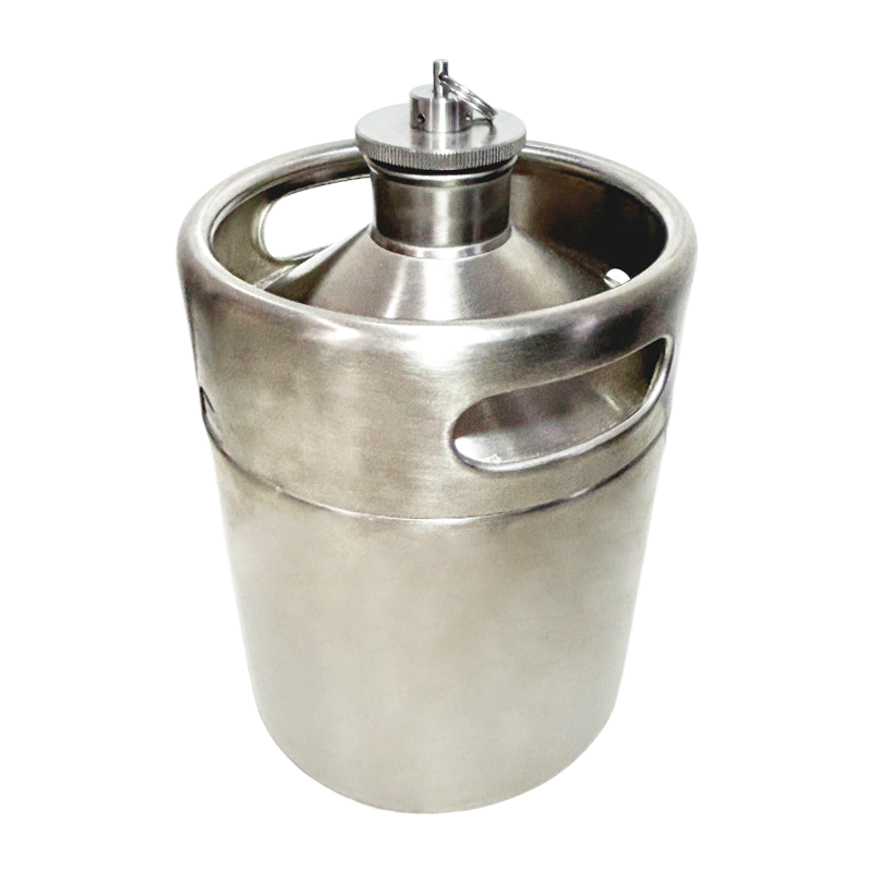 HONGMEI Stainless Steel Mini Root Beer Barrel（Ask customer service for specific prices）Bar table wine dispenser  Well Swing Casks