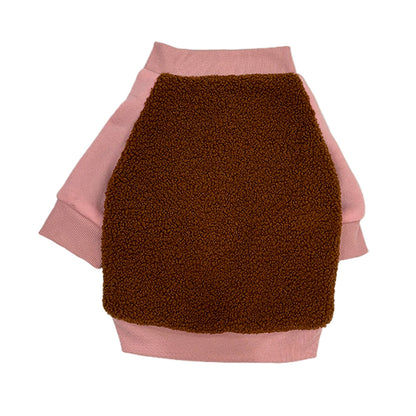 CHAOHUA Brown hoodie   Two-foot buckle design  Easy to put on and take off