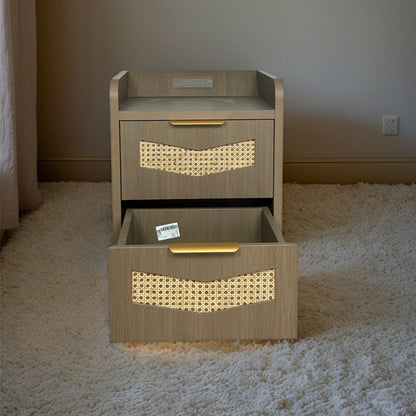 TONGLI bedside table（Ask customer service for specific prices）Solid wood three drawer nightstand  Storage Cabinet Mini Bedside