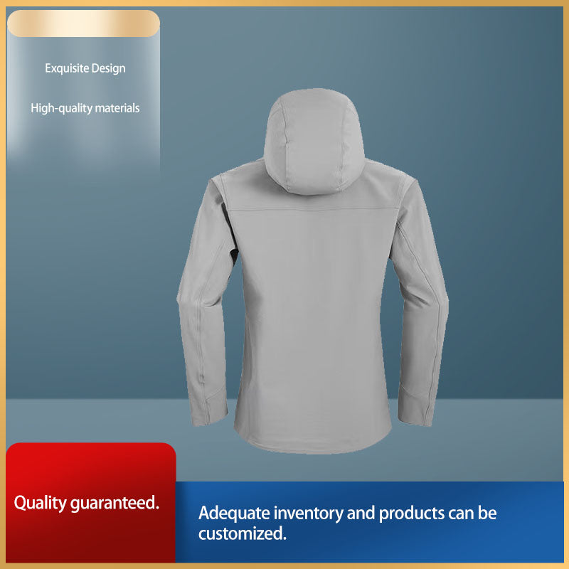 XINRONG soft shell jacket（Products can be customized, price ask customer service）wind and water resistant  Breathable and wear-resistant