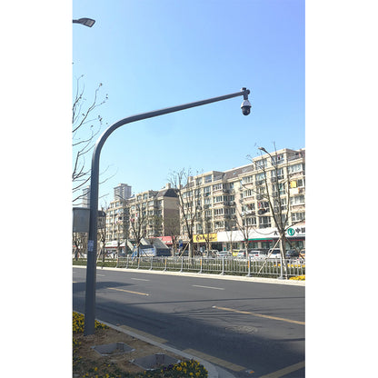 LISHENG Monitoring pole/electric alarm pole（Ask customer service for specific prices）Outdoor monitoring pole Road octagon pole