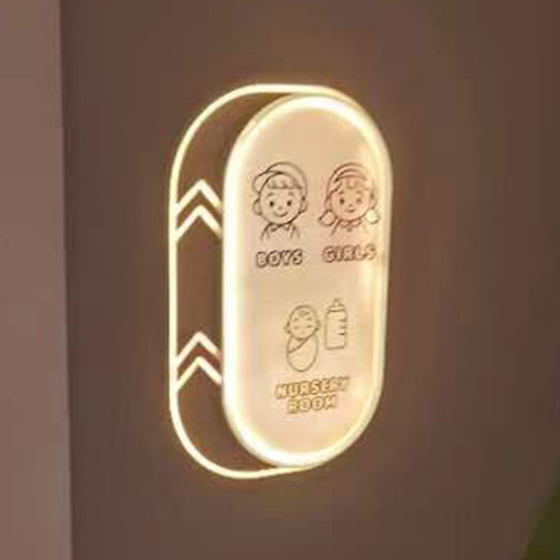 TEMENG Toilet sign