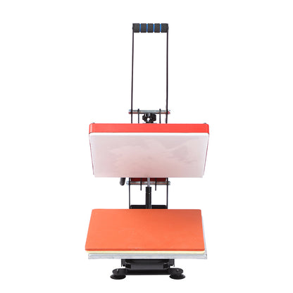 SHANGTU European 38*38 hot stamping machine（This price is for display, please consult customer service for details）Semi-automatic heat stamping machine Push-pull plate Garment printing machine