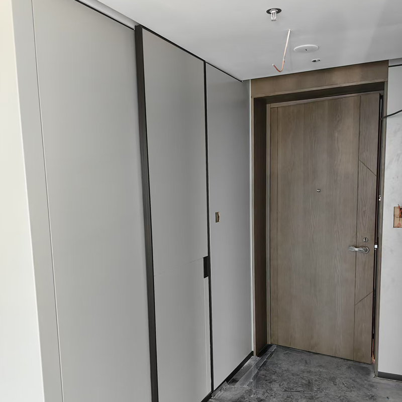 HUIBANG Simple Luxury Series face quality door（Products can be customized, price ask customer service）Light luxury modern minimalist solid wood door  Bedroom sets of doors solid wood lacquered