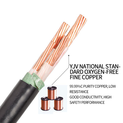 RENMIN Power cable YJV（Ask customer service for specific prices）High Voltage Shielded Wire  connection cable