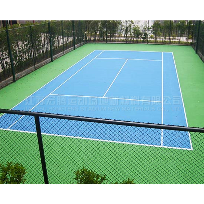 HONGTENG Tennis Court（Ask customer service for specific prices）Customised mats Tennis Court Silicone Pu