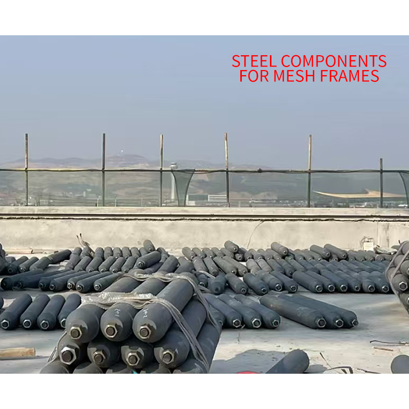 ZHIDIAN rack（Ask customer service for specific prices）Reinforcing bar shed silo on site  Steel mixing plant shed