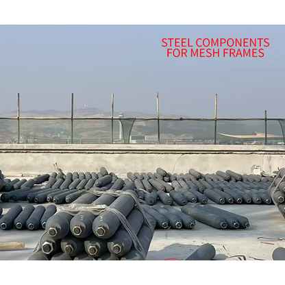 ZHIDIAN rack（Ask customer service for specific prices）Reinforcing bar shed silo on site  Steel mixing plant shed