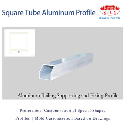 ZHAOLV Square Tube Aluminum Profile（Ask customer service for specific prices）