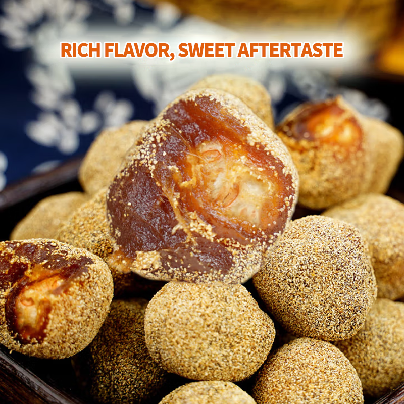 QIYUNSHAN Southern Jujube Granules  sour date cake with tangerine peel  Sweet and sour preserves