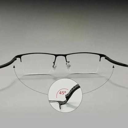 NIXIN Designer models imported pure titanium plate ultra-light glasses frames for men and women（Products can be customized, price ask customer service）Anti-blue light radiation color changing anti-fog half frame