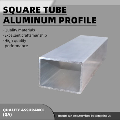ZHAOLV Square Tube Aluminium Profile（Products can be customized, price ask customer service）Quadrilateral aluminium tubes  Hollow tube aluminium
