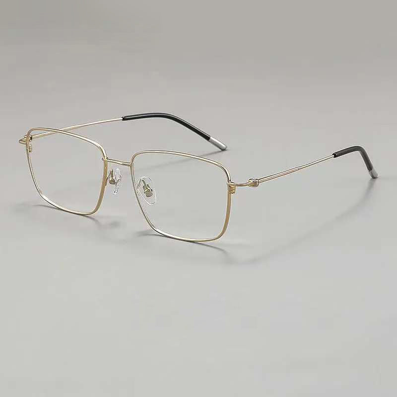 NIXIN Full-rim business designer model business imported pure titanium ultra-light eyeglasses frames for men（Customized products, specific price ask customer service）Anti-blue light color change  ultra-thin