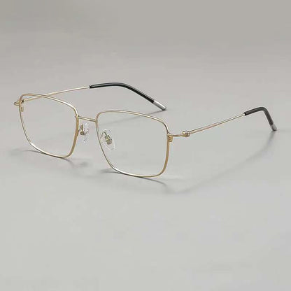 NIXIN Full-rim business designer model business imported pure titanium ultra-light eyeglasses frames for men（Customized products, specific price ask customer service）Anti-blue light color change  ultra-thin