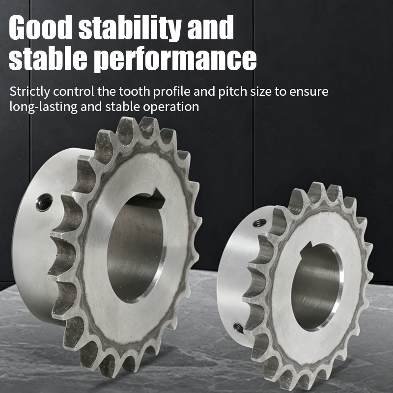 45#steelfinishedhole chain wheel Low noise, high precision, and long lifespan（Products can be customized,This price is for display, price ask customer service）