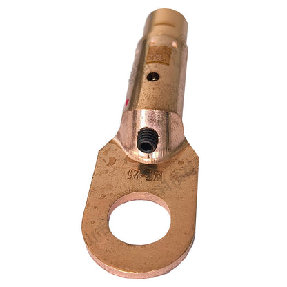 WOTONG Railway grounding wire single-hole connection type pressure-free self-locking connector（Ask customer service for specific prices）copper nose  wire lug