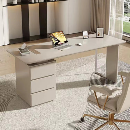 HENGLONG Office desk and chair（Ask customer service for specific prices） Simple modern office furniture boss table