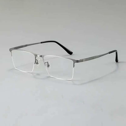 NIXIN Designer models imported pure titanium plate ultra-light glasses frames for men and women（Products can be customized, price ask customer service）Anti-blue light radiation color changing anti-fog half frame