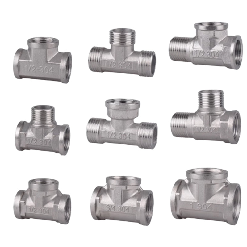 XINMI Shaped plumbing fittings（Products can be customized, price ask customer service）Stainless steel alloy steel  Hexagonal Flange  Tee splitter