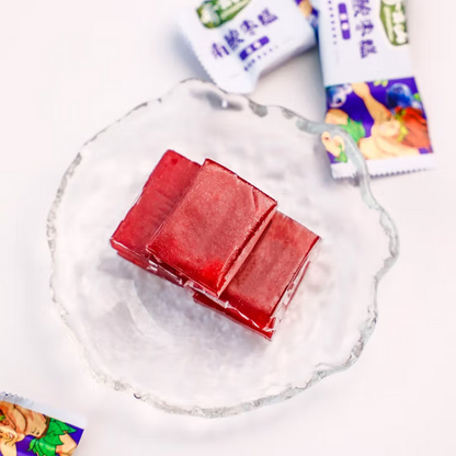 QIYUNSHAN  Blueberry Date Cake  sour and sweet preserved fruit  Wild Fruit VC  Sweet and sour, tough and smooth