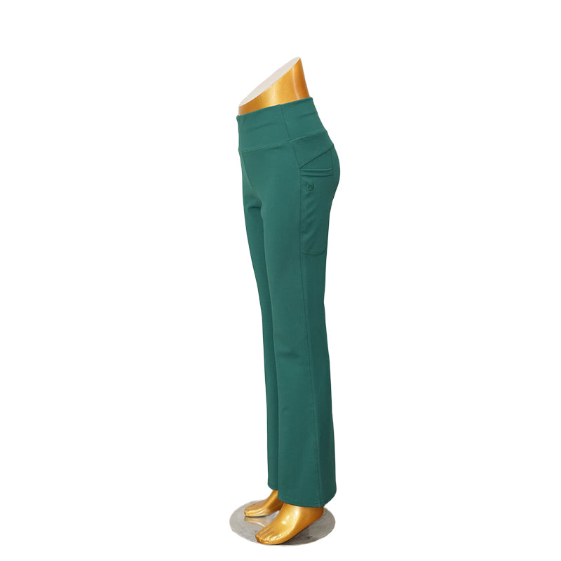 TETE  Green Yoga Loudspeaker Pants（Ask customer service for specific prices）Slim Leg Micro Pants  Slimming and tightening the abdomen