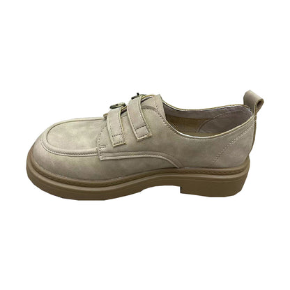 XINRUI Loafers for women 2   Leather platform shoes（3000 pairs price）