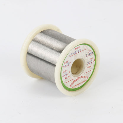 QINGYI cr20N80 pure nickel wire diameter pure nickel wire nickel wire nickel wire（Customized products, specific price ask customer service） Single strand Ultra-fine