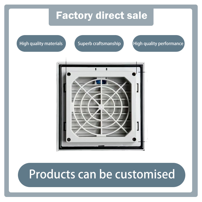 PUNENG Ventilation filters（Ask customer service for specific prices）Fan protection mesh cover   Cabinet Distribution Box Shutters