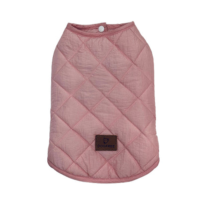 CHAOHUA Pink lightweight cotton jacket   Easy to put on and take off  Close-fitting wrap