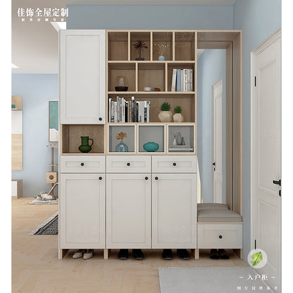 JIASHI Walk-in cabinet（Customized products, specific price ask customer service）Dining Room Pantry Cabinet Wall Mounted Storage Cabinet