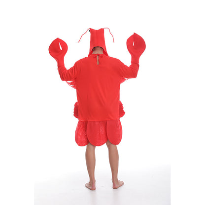 CAIYUN Lobster 3-piece set (Clothes + hat + gloves) YK0011 Animal costume Underwater world